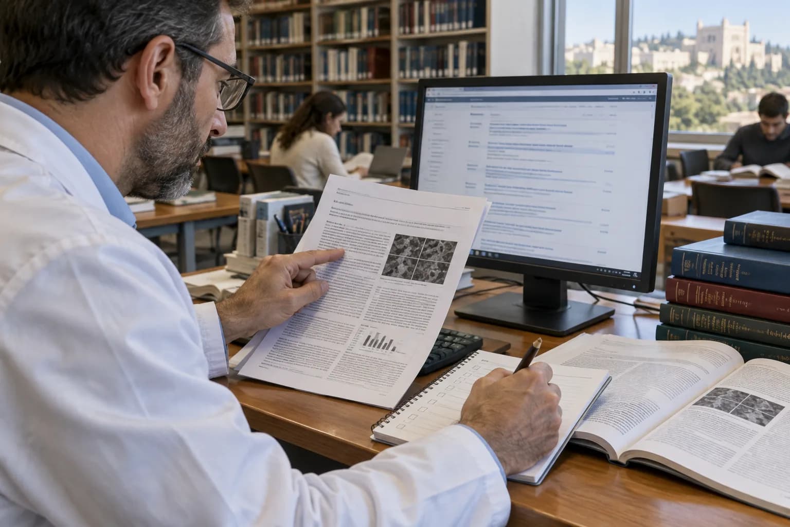 בדיקת התאמה בין מאמר רפואי מודפס לרשומה ביבליוגרפית בספרייה אקדמית